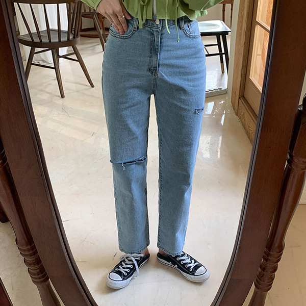 [CHUU] No Way Denim Jeans